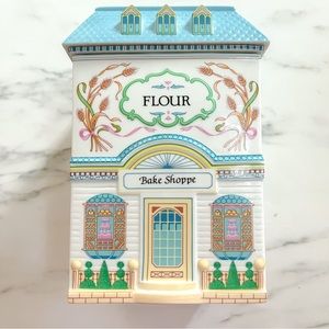 Lenox Village Flour Canister - Excellent Condition